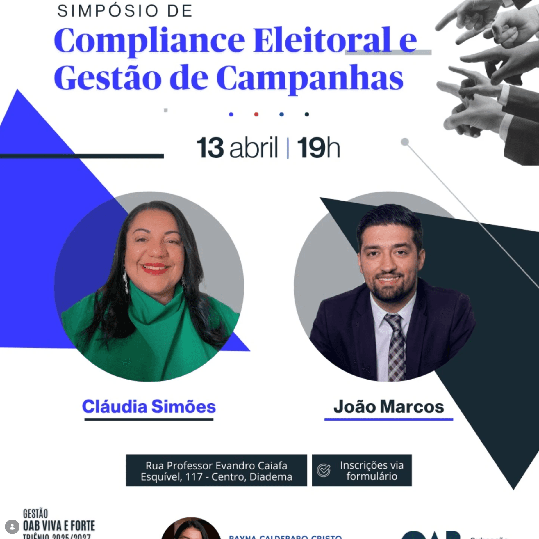 Simpósio de Compliance Eleitoral e Gestão de Campanhas
