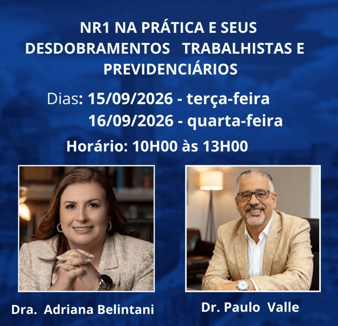 📙 ESA SMP: NR1 na prática e seus desdobramentos trabalhistas e previdenciários