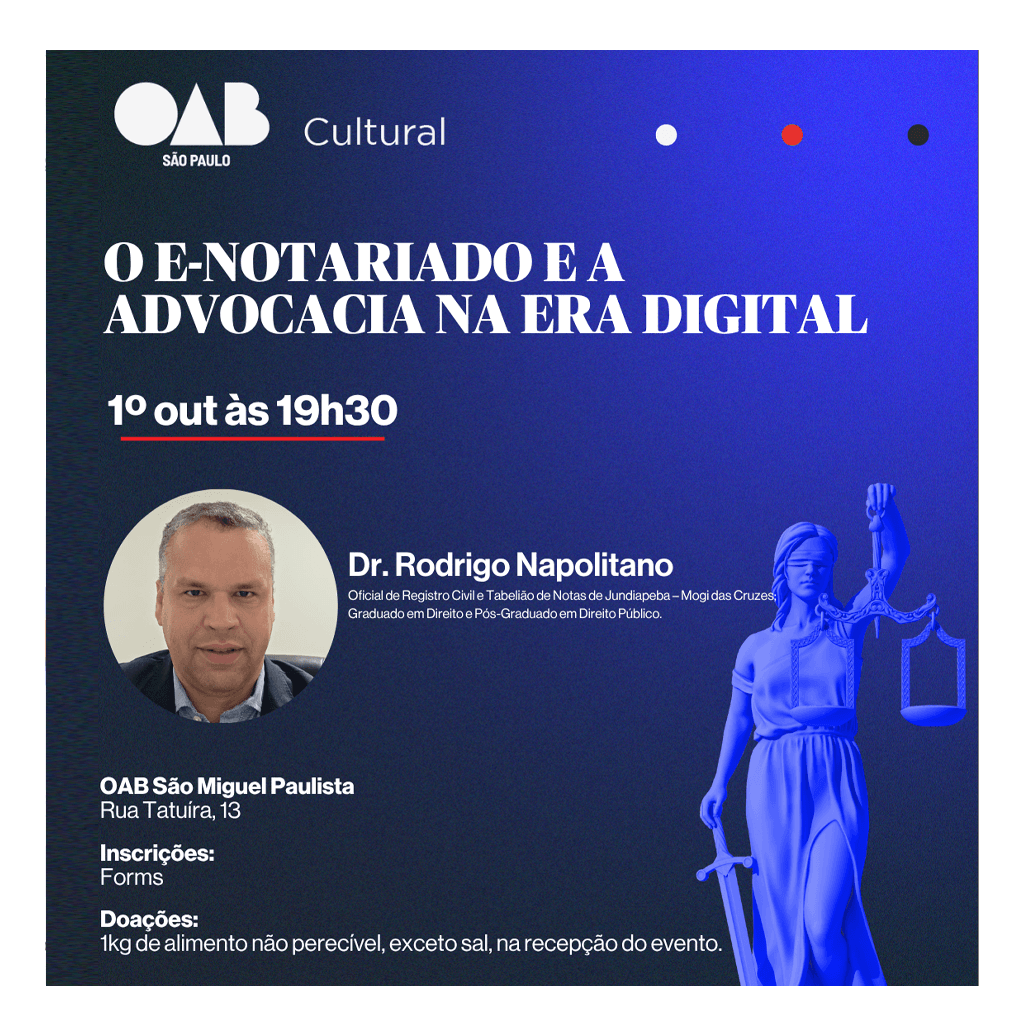 O e-notoriado e a Advocacia na Era Digital